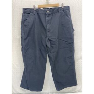 Carhartt Carpenter Pants 38x24.5" Canvas 100%‎ Cotton  B11-Black Dungaree Fit